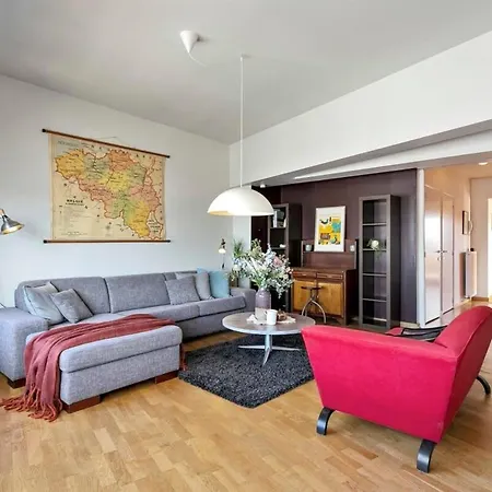 公寓 Penthouse With Big Terrace And Sea View