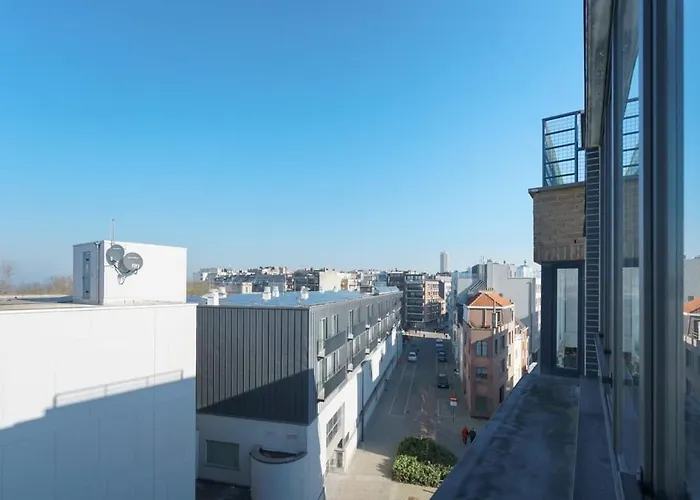 Casiola - Penthouse With Big Terrace And Sea View 奥斯滕德